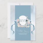 妖精の物語プリンセスシンデレラスウィート16誕生日 招待状 (裏面)