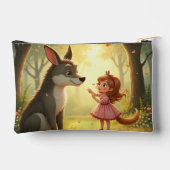 妖精の物語プリントカットソーバッグ アクセサリーポーチ (裏面)