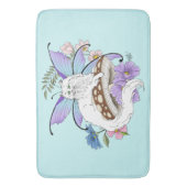 妖精の猫 バスマット (正面縦)