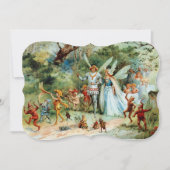 妖精の王と女王の到来 カード (正面)