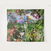 妖精の王国の森の夢の国のファンタジーの物語 タペストリー (正面(横))