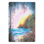 妖精の王国の森の夢の国のファンタジーの物語 ミニクリップボード (裏面)