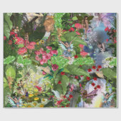 妖精の王国の森の夢の国のファンタジーの物語 ラッピングペーパー (フラット)