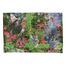 妖精の王国の森の夢の国のファンタジーの物語 枕カバー