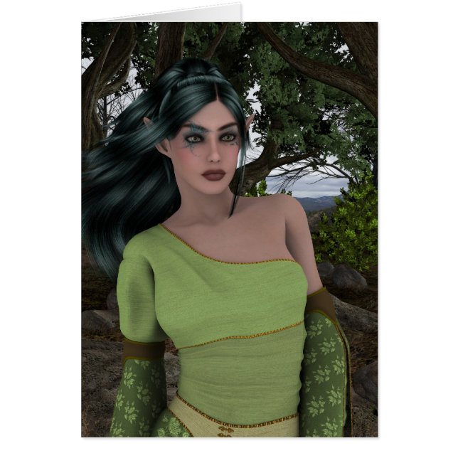 妖精の王国カード (正面)