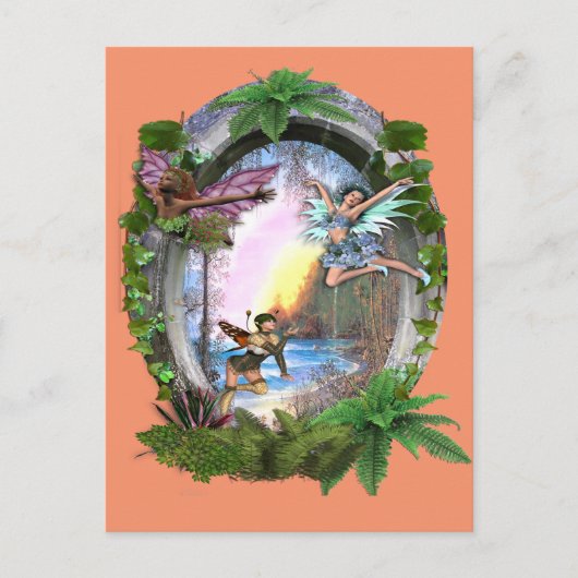 妖精の王国 ポストカード (正面)