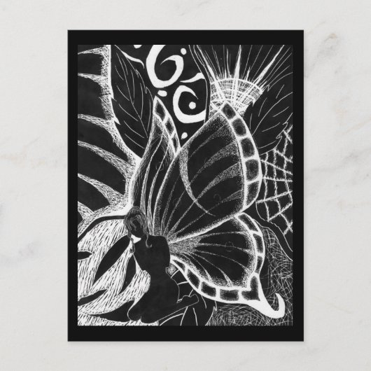 妖精の生活 ポストカード (正面)