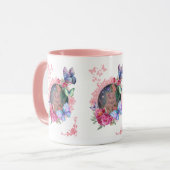 妖精の白い子猫トートバッグ マグカップ (正面左)