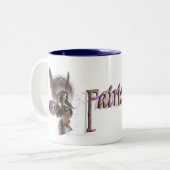 妖精の石 ツートーンマグカップ (正面左)