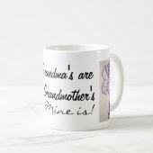 妖精の祖母のマグ コーヒーマグカップ (正面右)