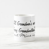 妖精の祖母のマグ コーヒーマグカップ (中央)