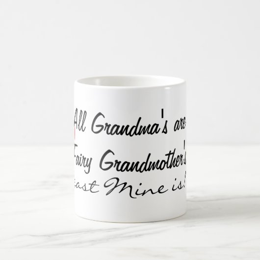 妖精の祖母のマグ コーヒーマグカップ (中央)
