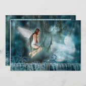 妖精の秘密の庭園 招待状 (正面/裏面)