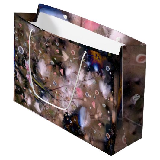 妖精の種と泡 ラージペーパーバッグ (正面アングル)