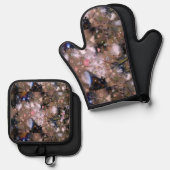 妖精の種 鍋つかみ&鍋敷きセット (正面/裏面)