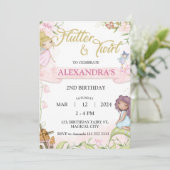 妖精の第2回第3回第4回第5回誕生日森キノコ 招待状 (スタンド正面)