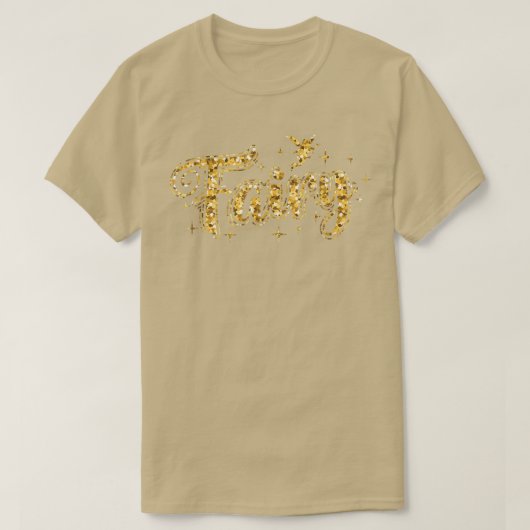 妖精の粉を持つ妖精 Tシャツ (デザイン正面)