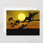 妖精の絵葉書 ポストカード (正面/裏面)