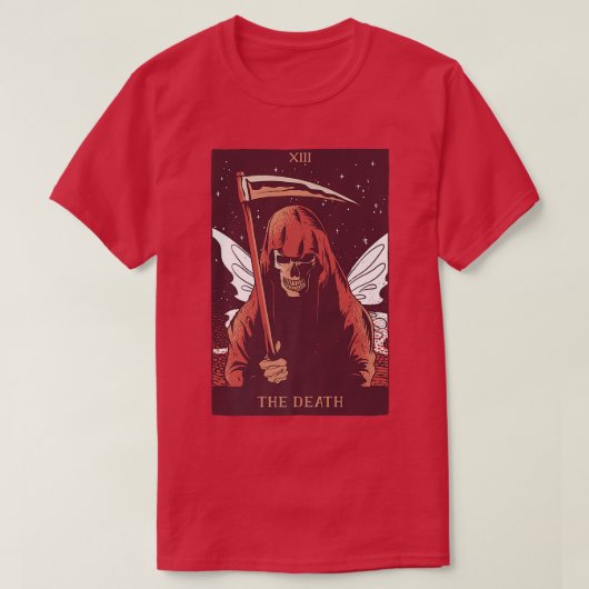 妖精の美学ザ死の妖精の死神タ Tシャツ (デザイン正面)