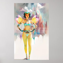 妖精の羽は荒れ果てていた ポスター