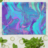 妖精の翼のアートグラス： キッチンタオル (折り畳み)