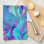 妖精の翼のアートグラス： キッチンタオル (四つ折り)