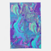 妖精の翼のアートグラス： キッチンタオル (縦)