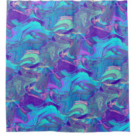 妖精の翼のアートグラス： シャワーカーテン