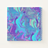 妖精の翼のアートグラス： ノートブック (裏面)