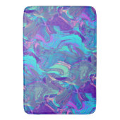 妖精の翼のアートグラス： バスマット (正面縦)