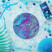 妖精の翼のアートグラス： ペーパープレート (パーティー)