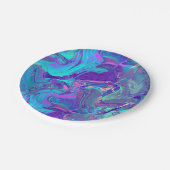 妖精の翼のアートグラス： ペーパープレート (アングル)