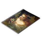 妖精の翼のパーソナライズ名ソフィー・アンダーソン ノートブック (左側)