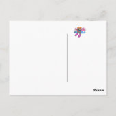 妖精の翼のピエロ ポストカード (裏面)