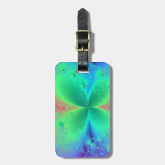 妖精の翼の荷物のラベル ラゲッジタグ (正面縦)