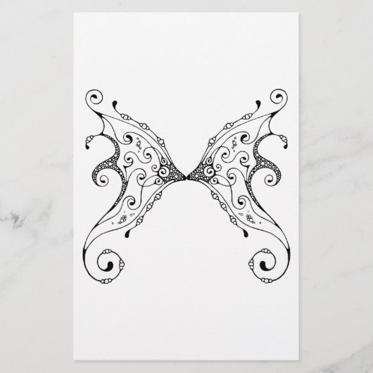 妖精の翼 便箋 (正面)