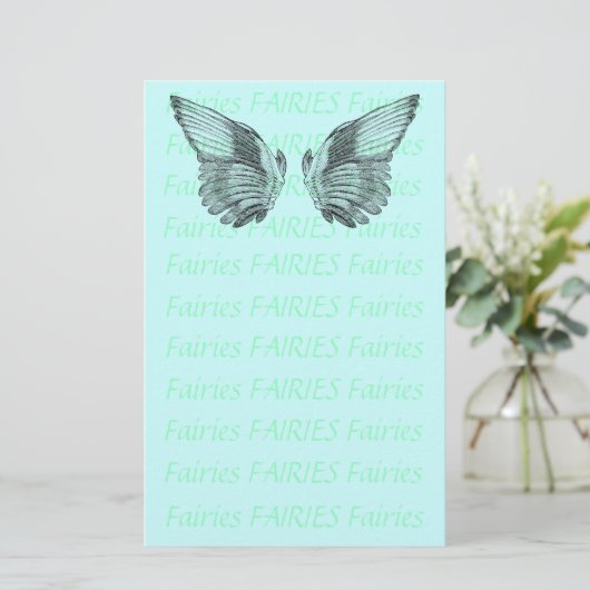 妖精の翼 便箋 (スタンド正面)