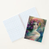 妖精の花の庭の水の色 ノートブック (内部)