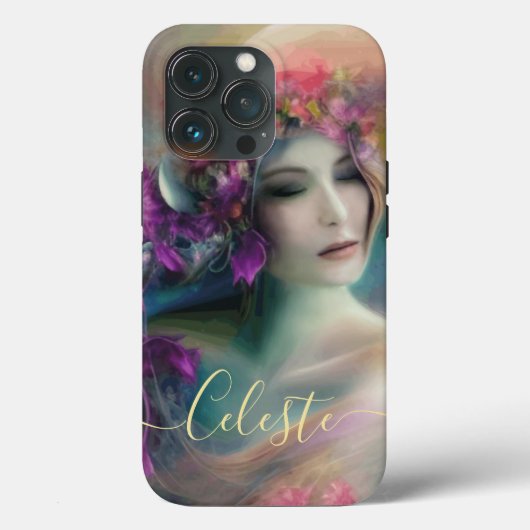 妖精の花の庭の水の色 Case-Mate iPhoneケース (裏面)