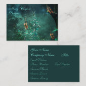 妖精の花の玉の月光 名刺 (正面/裏面)