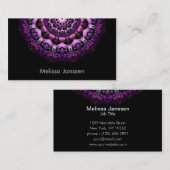 妖精の花-曼荼羅 名刺 (正面/裏面)
