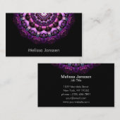 妖精の花-曼荼羅 名刺 (正面/裏面)