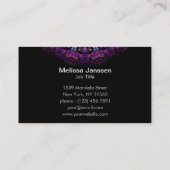 妖精の花-曼荼羅 名刺 (裏面)