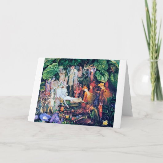 妖精の葬儀、ジョン·アンスター·フィッツジェラルド カード (正面)