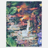 妖精の葬儀、ジョン・アンスター・フィッツジェラルド フリースブランケット (正面)