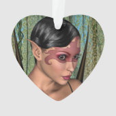 妖精の蝶 オーナメント (裏面)