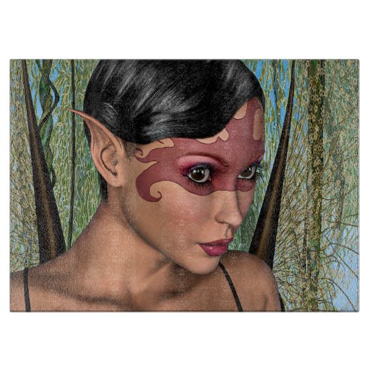 妖精の蝶 カッティングボード (正面)