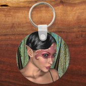 妖精の蝶 キーホルダー (正面)