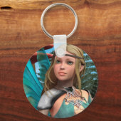 妖精の蝶 キーホルダー (正面)