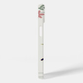 妖精の蝶、グリーングラフィックアート、妖精インスパイア Case-Mate iPhoneケース (裏面 / 右)